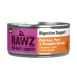 24/5.5oz Rawz Digest Chk,Pork,Pump Cat - Food